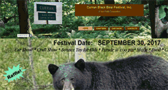 Desktop Screenshot of curranblackbearfestival.com